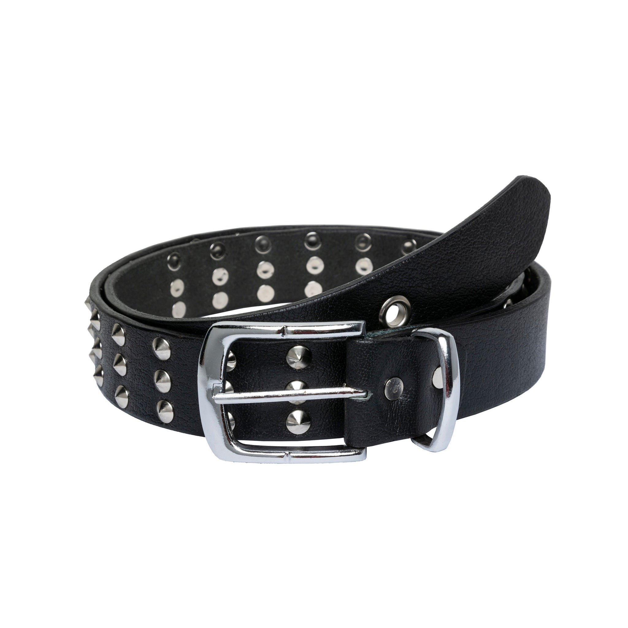 The Greater Manchester studded bonded handcrafted leather belt